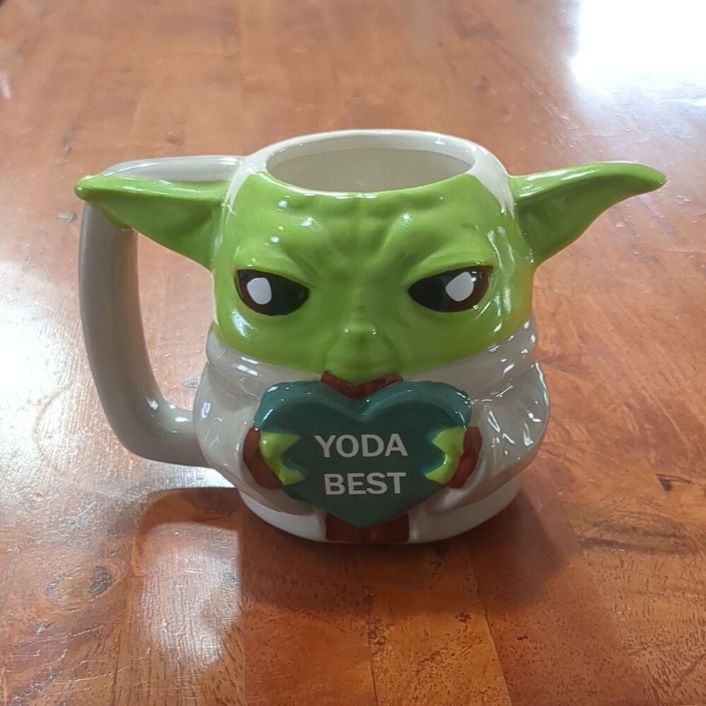 Zak Designs CollectiblesYoda, Star Wars Ceramic Mug Glossy Finish